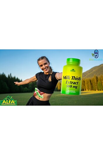 Alfa Vitamins Milk Thistle 500 mg - 120 Capsules