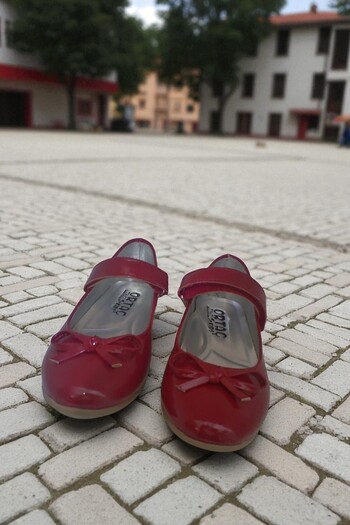ForYou4 Patent Leather Baby Girl Orthopedic Ballerinas