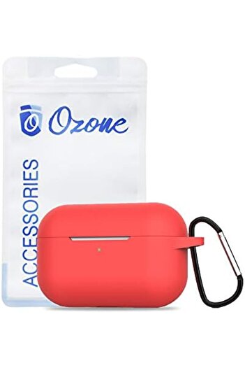 O Ozone Ozone Silicone AirPod Pro Case with Hook Keychain Ring Protective Cover for AirPod 3 / Airpod Pro [F