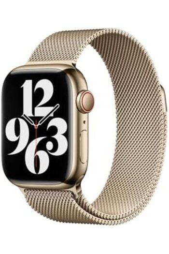 O Ozone Apple Watch Ultra 49mm / 45mm / 44mm / 42mm | Milanese Loop Metal Bands | Gold