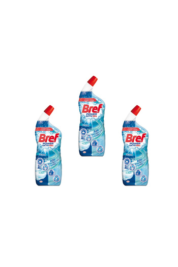 Bref Pack of 3 X Power Ocean Toilet Liquid Solution 700ml