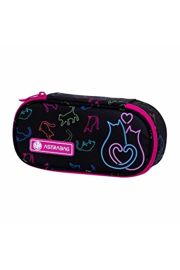 Astra School pencil case AC6, unequipped, 1 compartment GIRLS