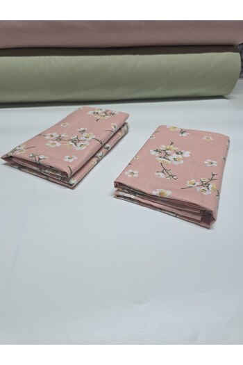 pınarhome collectıon 100% Patterned Fabric Ranforce Covered Pillowcase --50X70Cm--2 Pieces (1 Pair)