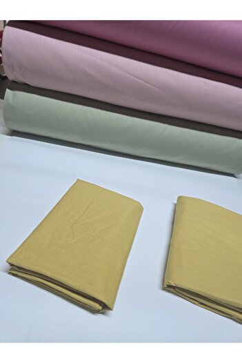 pınarhome collectıon 100% Cotton Solid Fabric Ranforce Covered Pillowcase --50X70Cm--2 Pieces (1 Pair)
