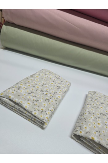 pınarhome collectıon 100% Patterned Fabric Ranforce Covered Pillowcase --50X70Cm--2 Pieces (1 Pair)