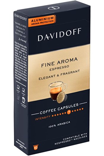 Davidoff Davidoff Fine Aroma Coffee, 55g Pack of 10 Capsules