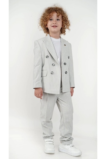 Mc Emirix Kids Wear Kruvaza Jacket Suit