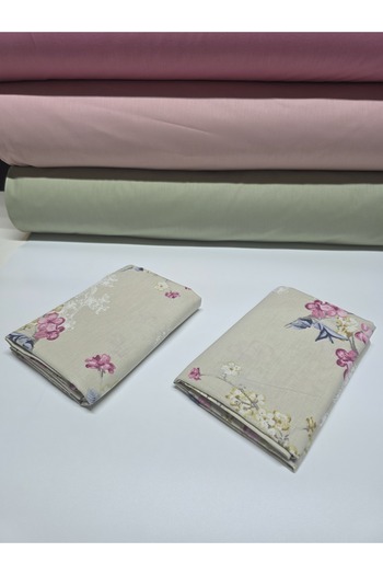 pınarhome collectıon 100% Patterned Fabric Ranforce Covered Pillowcase --50X70Cm--2 Pieces (1 Pair)
