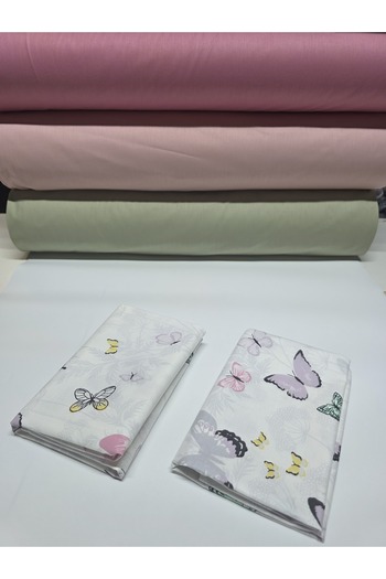 pınarhome collectıon 100% Patterned Fabric Ranforce Covered Pillowcase --50X70Cm--2 Pieces (1 Pair)