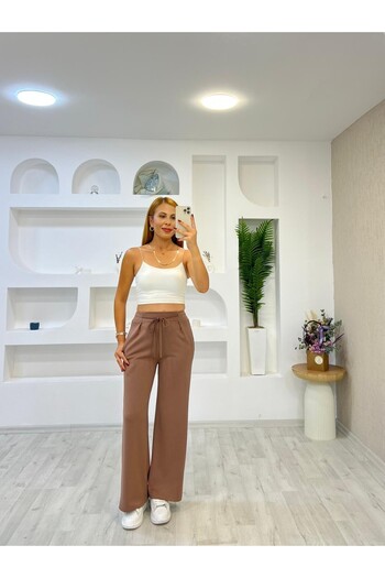 İrka Moda Modal Pleated Trousers