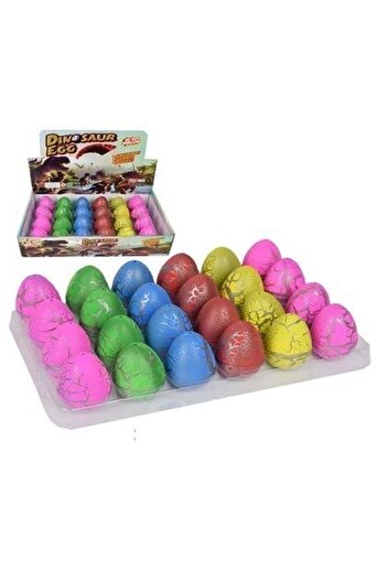 Doa Toys Büyük Boy 10 Adet 6 CM Dinozor Yumurtası