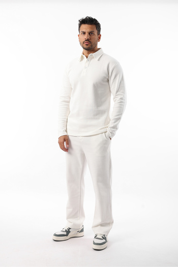 Rodrigo Men's Relaxed Fit Pique Cotton Soft Baggy Sweatpants