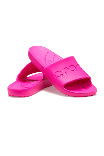 Crocs Slide Unisex Pink Casual Style Slippers 210088_6Tw