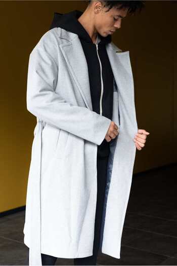 LAB 22 Coat Grey