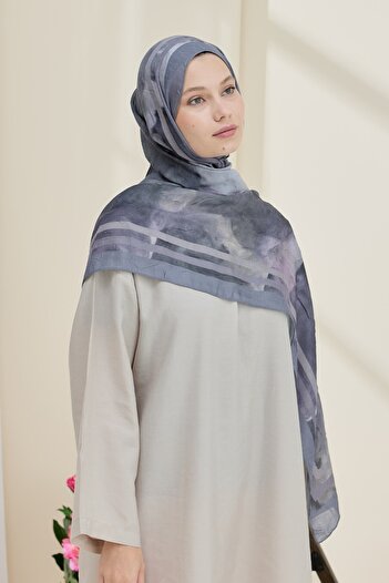 Modakaşmir Mistral Pattern Bamboo Shawl
