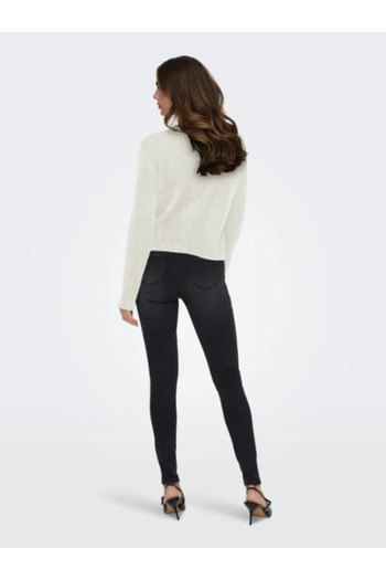 ONLY Onlpetra Ls Pearl O-Neck Cardi Cc Knt 15350655 Women Pearl Button Detailed Cardigan