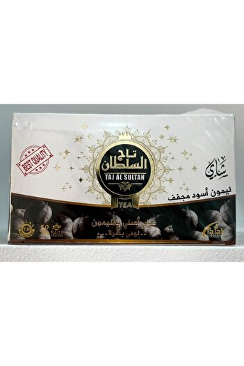 Others Taj Al Sultan Dried Black Lemon Tea 50 Bags
