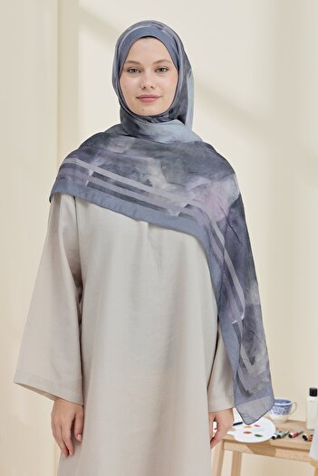 Modakaşmir Mistral Pattern Bamboo Shawl