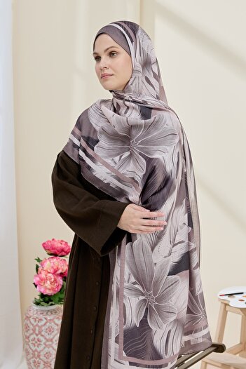 Modakaşmir Palmira Pattern Bamboo Shawl