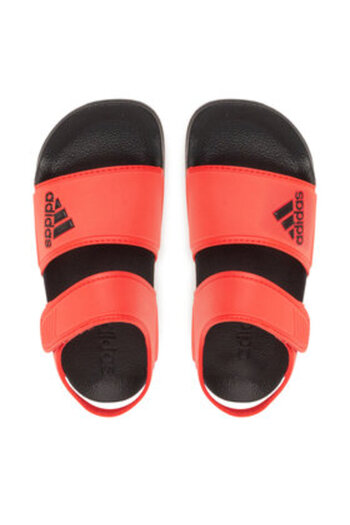 adidas Unisex Child Sandals Red ADIDAS-IH3633 A0TB BRIRED/CBLACK/CBLACK