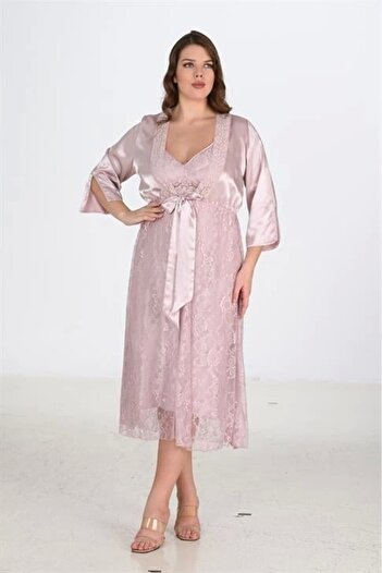 AHU Will Like 2-Piece Powder Pajama Set Bigsize 6220