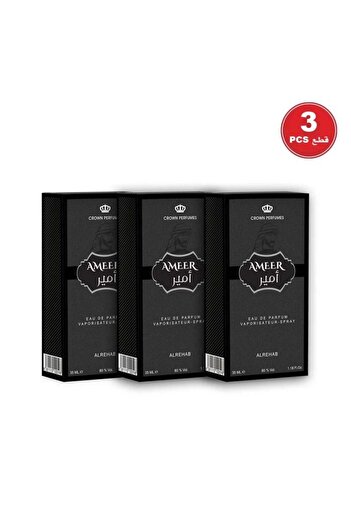 ALREHAB Ameer Perfume 35 ml - 3 Pieces Eau de Parfum - For Men