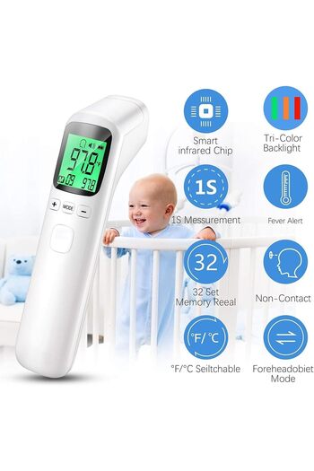 erorex Infrared Thermometer, Smart Digital Screen, Fast Reading, Non Contact, Baby Kids Adults