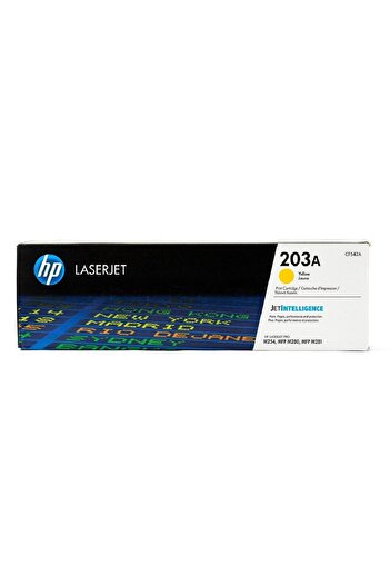HP CF542A--HP 203A Yellow Original Laserjet Toner Cartridge