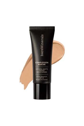 BareMinerals Crema faciala nuantatoare hidratanta, COMPLEXION RESCUE SPF30, 04 suede, 35 ml