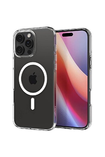 Spigen Crystal Hybrid MagFit Back Cover Mobile Case with MagSafe for iPhone 16 Pro