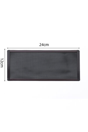 choice2 12x24cm 12x12cm 12x24cm Dust Filter For Computer Cooler Fan, Magnetic Frame PC Fan Dust Mesh PC Cool