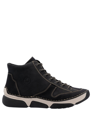 Rieker Casual boots, women, RIEKER, ANTISTRESS, 45906-00 black, leather 39