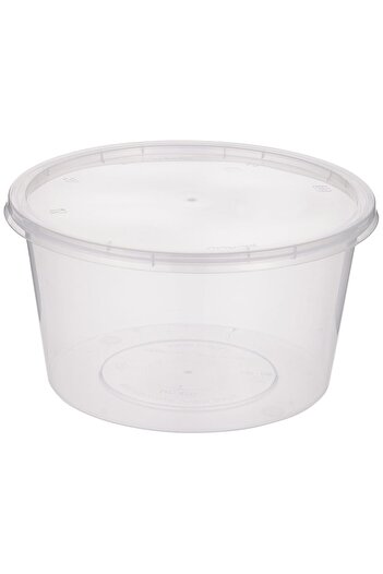 Homemate Home Mate Microwave Safe Round Containers with Lids 450ml – Set of 6 Durable Food Boxes