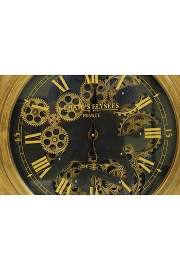 Menessa World Square Roman Numeral Wall Clock with Clock Wheel Decorative Gift