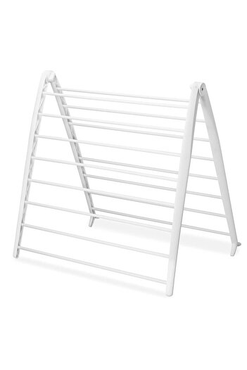 awwaline Foldable clothes dryer for small spaces, Awwaline, white, 16 steel supports, 135 x 68 cm