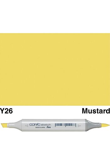 Copic Sketch Y-26 Graphic Art Marker Mustard