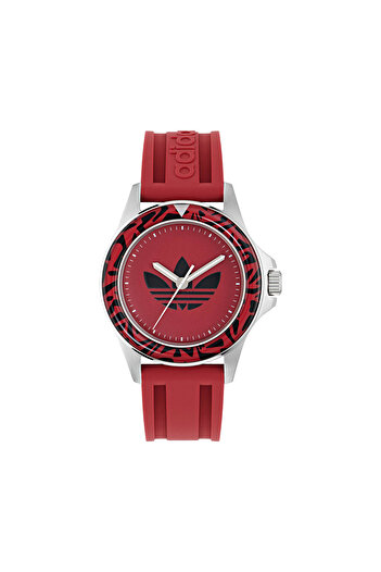 adidas Women's Watch AOFH24513 Red