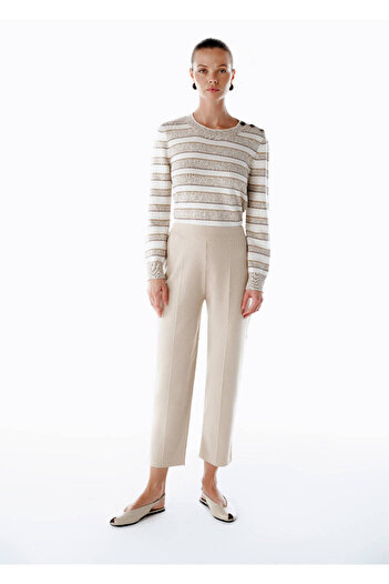 Knitss Knitwear Trousers Beige