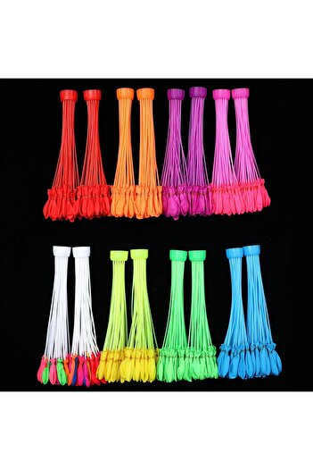 Flippy Water Balloons for Fun, Flippy, Quick-Fill Balloons, Water Fight Balloons, 111 Pieces, Multicolor
