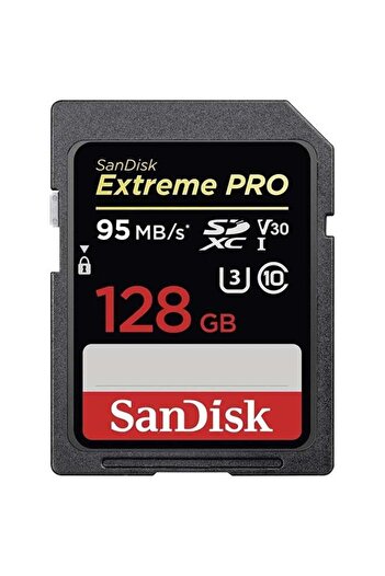 SanDisk Extreme PRO UHS-I SDXC Memory Card (V30) 128 GB