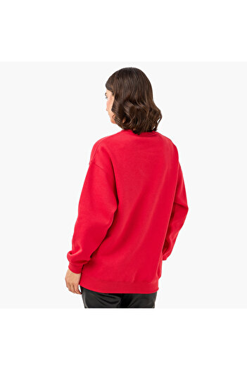 SP Characters Chr L Crewneck Embellished Sweatshirt