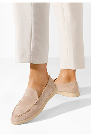B T Shoes Μοκασίνια γυναικεια Maceira V7 χακι