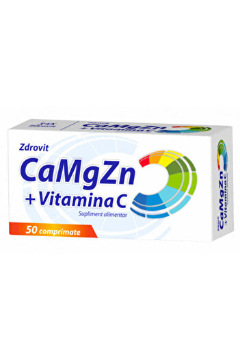Other CaMgZn+Vitamin C, 50 Tablets, Zdrovit