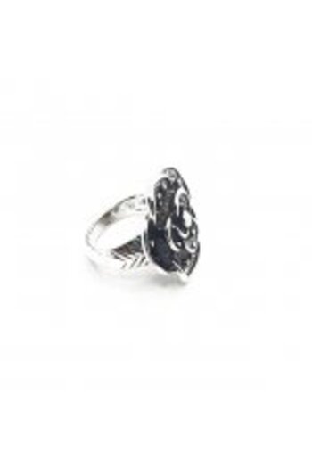 Kelan Vintage Antique Rose Women's Fashion Ring 19 mm