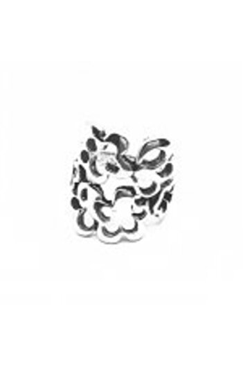 Kelan Women's Fashion Vintage Antique Ring Floral Iris Model 19 mm