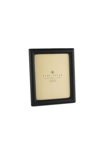 Mikasa Moor Black Leather Frame 20X25Cm