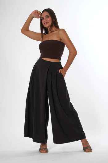 ABBRA Women's Astro Elastic Waist Trousers