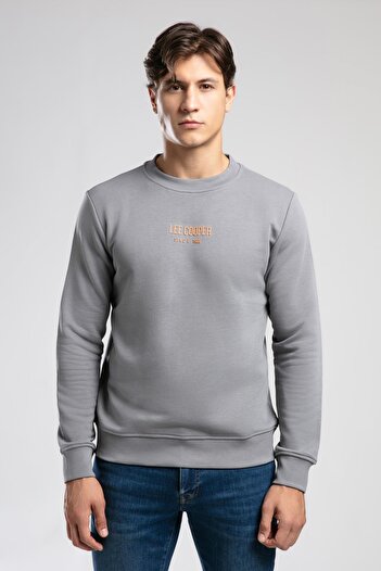 Lee Cooper Frose Men's O Neck Sweatshirt Gray