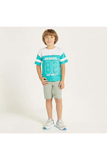 Juniors Solid Shorts with Drawstring Closure and Pockets