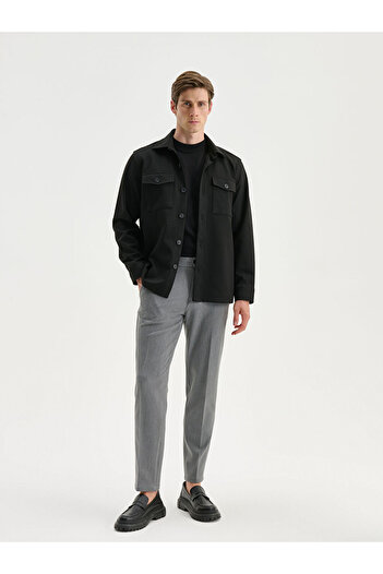 LC Waikiki Gray Standard Size Men's Trousers